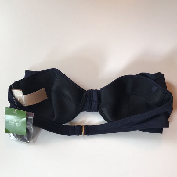 KATE SPADE BANDEAU BIKINI TOP GEORGICA BEACH M - NWT - Picture 7 of 7